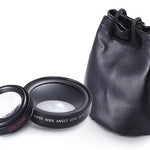 Mobile phone lens 0.45Xwide angle 12.5 times the macro external lens photography camera universal HD Combo